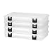 Plano ProLatch 3700 StowAway 4-Pack, Clear and Black, ProLatch Locking System, Transparent Design to Quickly Identify Contents, Fits 3700 Series Tackle Bags