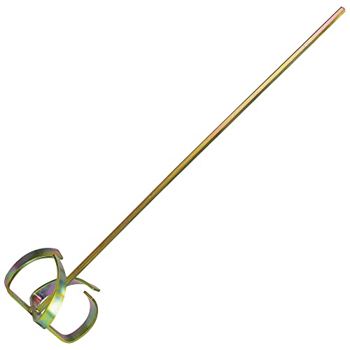 LEVEL5 Drywall Mud Mixer, 32" Shaft 7" Head, Pro-Grade, Extra Long Drill Attachment Paddle, 5-292