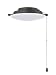 Craftmade - 1 Light Universal Ceiling Fan Light Kit in Espresso Finish with Integrated Dimmable 20-Watt LED Color Temperature Option