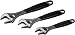 Bacho Alloy Steel Metric Adjustable Wrench Set (Pack of 3)