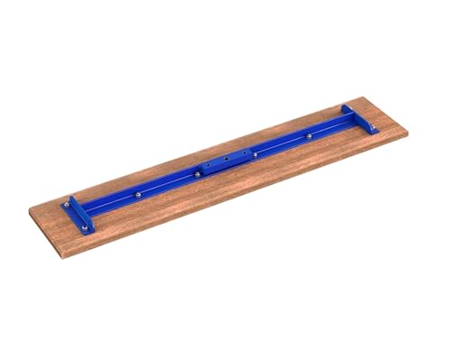 Bon 82-437 Wood Bull Float – 36" x 7 1/4" Square End Concrete Finishing Float, 3/4" Thick, Universal Mount Compatible