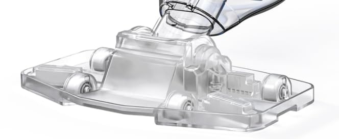 Replacement See-Through Vacuum Head for Consciot PC22 23 Handheld Pool Vacuum, Vacuum Head ONLY, NOT Included Pool Vacuum