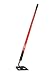 BULLY TOOLS Mason Hoe Tool - 12-Gauge Heavy Duty Garden Hoe with Long Fiberglass Handle for Digging, Spreading & Mixing Concrete, Soil Cultivation, Ideal for Gardening - 100% Made in the USA, 58-Inch