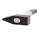 Picard Stone Sledgehammer 1250g – Hardscaping & Masonry Tool, Black Powder-Coated Alloy Steel Head, Dual Curved Ash Wood Handle, Ring Wedge Fixture for Secure Connection – 0005991-1250