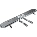 GrillPro 25723 15.5-Inch Fit Universal Bar Burner, Silver