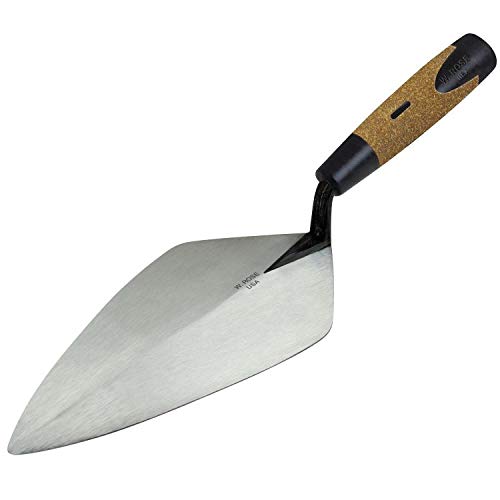 W. Rose RO112-12LK 12" Limber Wide London Brick Trowel w/Cork Handle