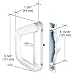 Sliding Patio Door Handle Set for Milgard
