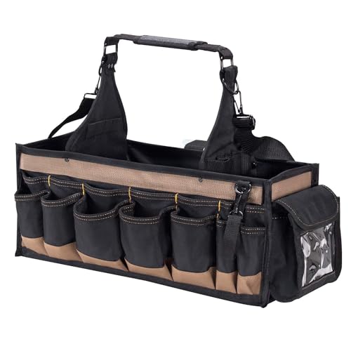 CLC WORK GEAR 1530 Electrical and Maintenance Tool Carrier, 43 Pocket, Black