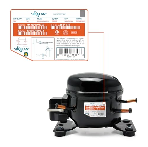 Sikelan Refrigerator Compressor 1/4 HP R600a – Qui
