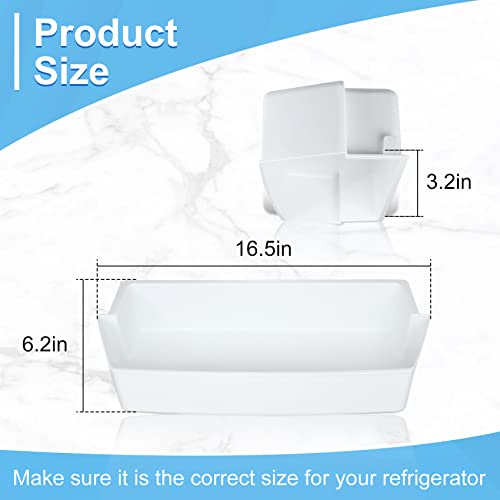 2 PACK 2187172 Refrigerator Door Shelf Bin for Fri