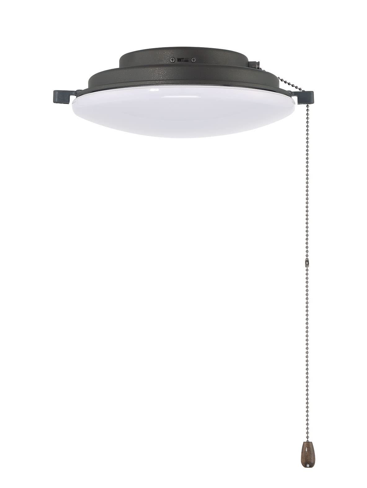 Craftmade - 1 Light Universal Ceiling Fan Light Kit in Espresso Finish with Integrated Dimmable 20-Watt LED Color Temperature Option