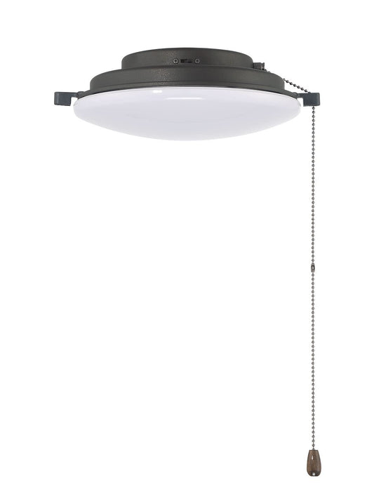Craftmade - 1 Light Universal Ceiling Fan Light Kit in Espresso Finish with Integrated Dimmable 20-Watt LED Color Temperature Option