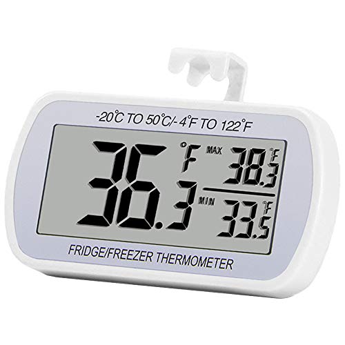 Refrigerator Thermometer Digital Fridge Freeze Roo