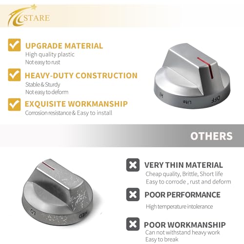 Allstare DG64-00975A Stove knobs Replacement for S