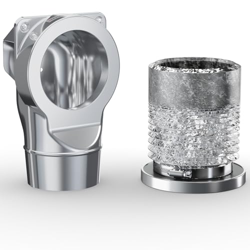 JEEVONY Magnetic Dryer Vent Coupling DV90 Airtight