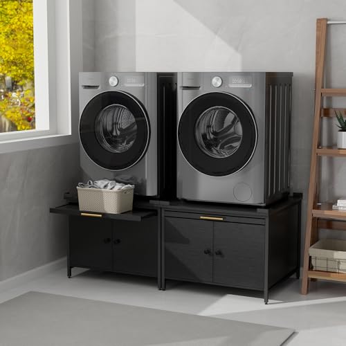 ZealWe 2 Pack 29" Laundry Pedestal for Washer and 