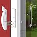 House Guard Maxim Window Locking Handle Replacement, White