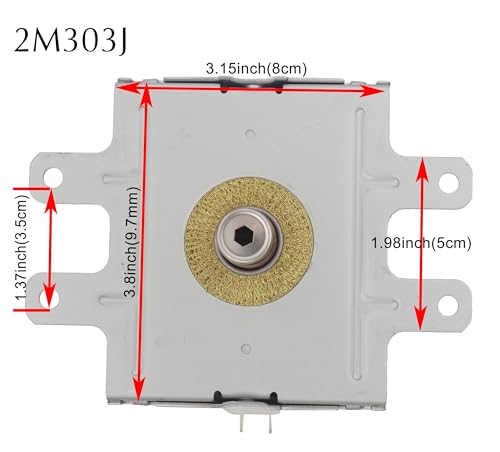 Original Genuine Product 1080w Magnetron 2M303J Air-Cooling Magnetron Frequency Conversion Microwave 5304521745 2M303J MA04W09000G