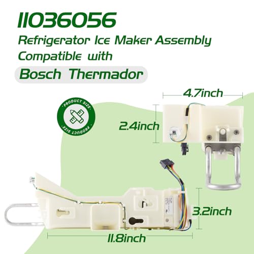 OEM 11036056 Ice Maker Compatible with Bosch Therm