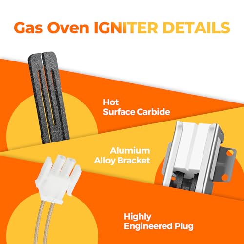 WB13K21 5303935066 Gas Oven Igniter Fit for Sam-su