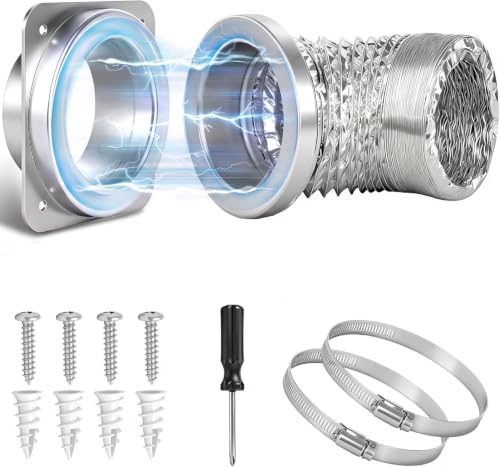 Magnetic Dryer Vent Connector Kit, 4-Inch Quick Co