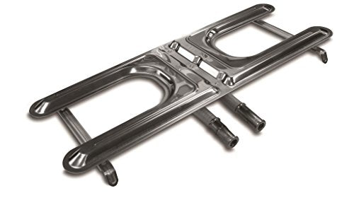 GrillPro 23513 19-Inch Universal Fit Grill H Burner, Silver