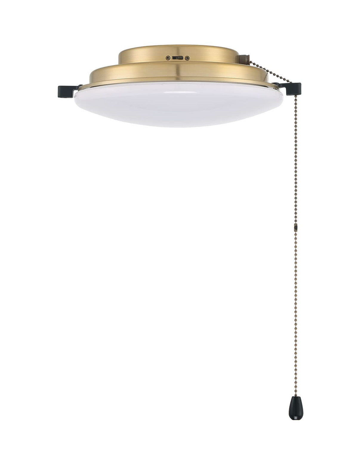 Craftmade - 1 Light Universal Ceiling Fan Light Kit in Espresso Finish with Integrated Dimmable 20-Watt LED Color Temperature Option