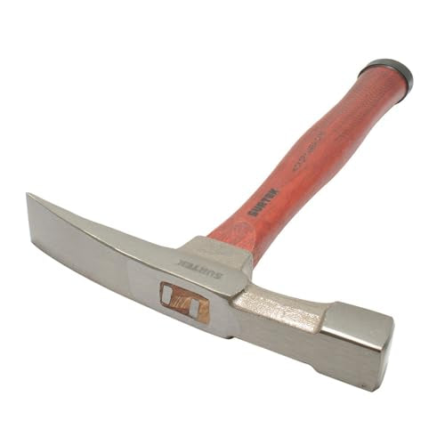 Surtek Masonry Hammer - 680g Specialty Hammer with American Hickory Handle - 117018