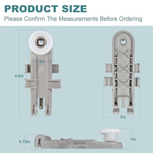 8268743 Dishwasher Upper Rack Wheel Replacement, F