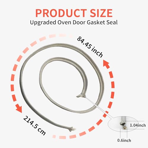 WB4K1 Cosamatcozon Upgraded Oven Door Gasket Seal