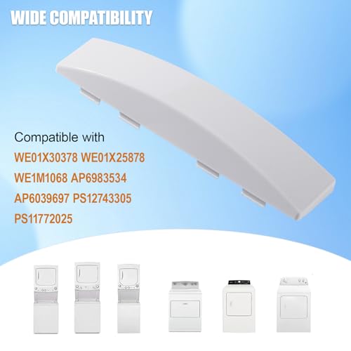 2 Pack Dryer Door Handle Replacement for GE Stacka