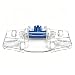 Replacement See-Through Vacuum Head for Consciot PC15H&PC18H Handheld Pool Vacuum, Vacuum Head ONLY, NOT Included Pool Vacuum