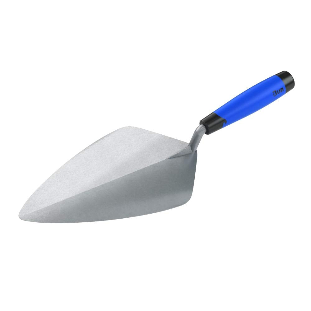 Bon 72-619 Brick Trowel Keystone Forged 11-inch Wide London Comfort Handle