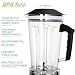 70-Ounce BPA Free Container for Blender, Large Size replacement Jar with Blade and Lid, Suibable for Yanike Blender