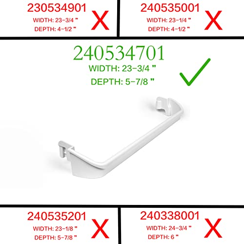 240534701 Door Bar Rack Compatible with Frigidaire or Kenmore Refrigerator