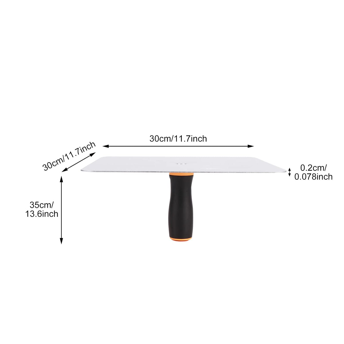 Masonry Hawk, 12in Aluminium Plastering Hawk