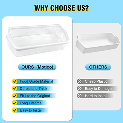[2 PACK]W10321304 Refrigerator Door Shelf Replacem