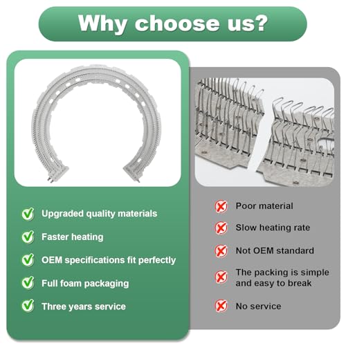 for GE Dryer Heating Element Replacement (OEM) for