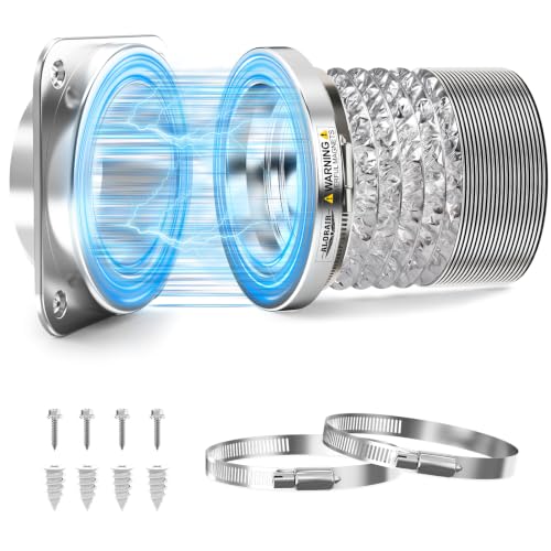 ALORAIR Magnetic Dryer Vent Connector Kit, 4-Inch 
