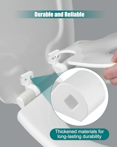 Toilet Seat Hinge Bracket Fits for Bemis NextStep2, Hinge Replacement