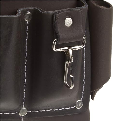 McGuire-Nicholas Electrician Tool Pouch, 12 Pocket, 1 Pack, Brown