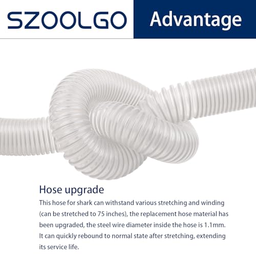 Replacement Hose For Shark Vacuum Navigator Parts For Shark:NV356E CU512 NV350 NV351 NV352 NV355 NV357 NV358 NV370 UV541 NV360 NV390 NV391 NV392 UV440 UV550. Part 153FFJ 207FFJ360 113FFJ