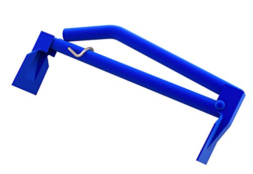 Bon Brick Tongs – Heavy-Duty Round Tube Steel Construction with Curved 1 in. O.D. Handle for Carrying 6–10 Bricks Securely and Efficiently