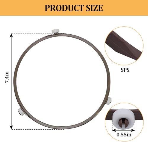Microwave Turntable Ring Replacement 7.4-Inch Micr
