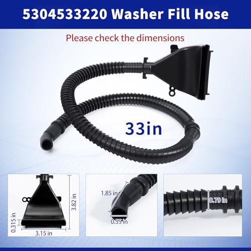 5304533220 Washer Fill Hose Compatible with Frigid