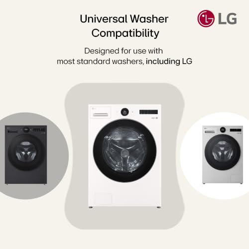 LG Genuine Washer Water Supply Hoses – 4.9 ft, Hot