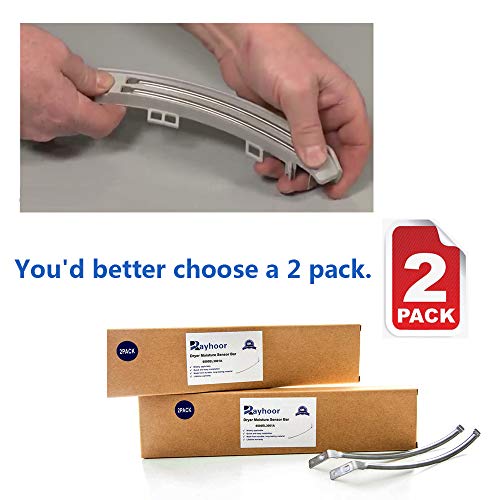 (2 Pack) Rayhoor 6500EL3001A Dryer Moisture Sensor