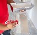 16" Big Back Taping Knife, LEVEL5, Stainless Steel w/Soft Grip Handle, 5-198