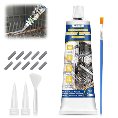 3.38 Oz Dishwasher Rack Repair Kit, High Low Tempe