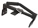 Bon Heavy Duty Block Tongs Adjustable Masonry Lifting Tool with Rubber Grip Pads Stabilizer Plate 8 1/2 in. to 13 in. Block Spacing